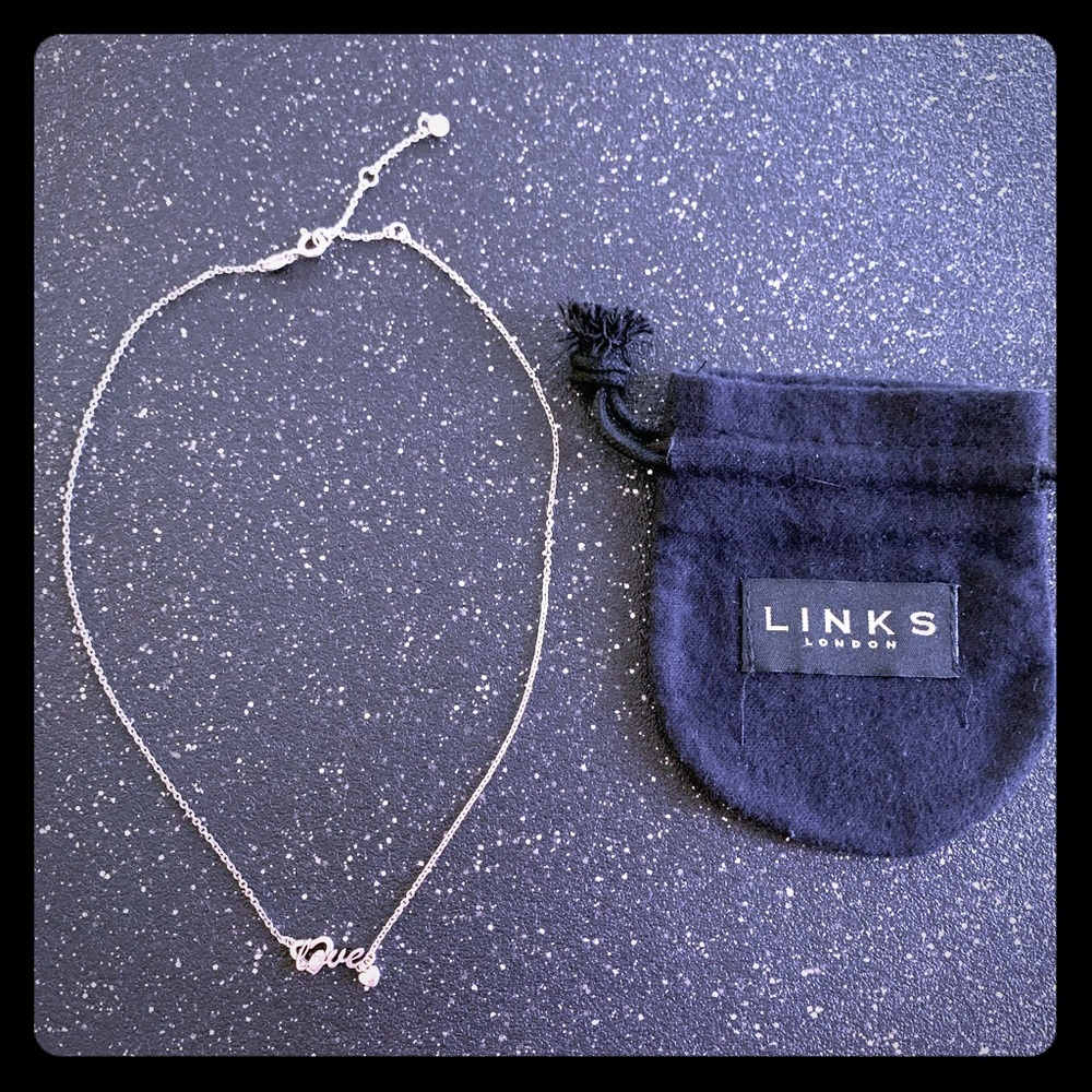 Links of London Diamond Whispers Love Necklace